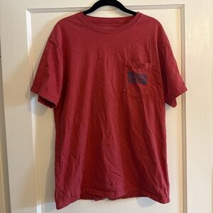 Volunteer Traditions Pocket T‑Shirt in Deep Red